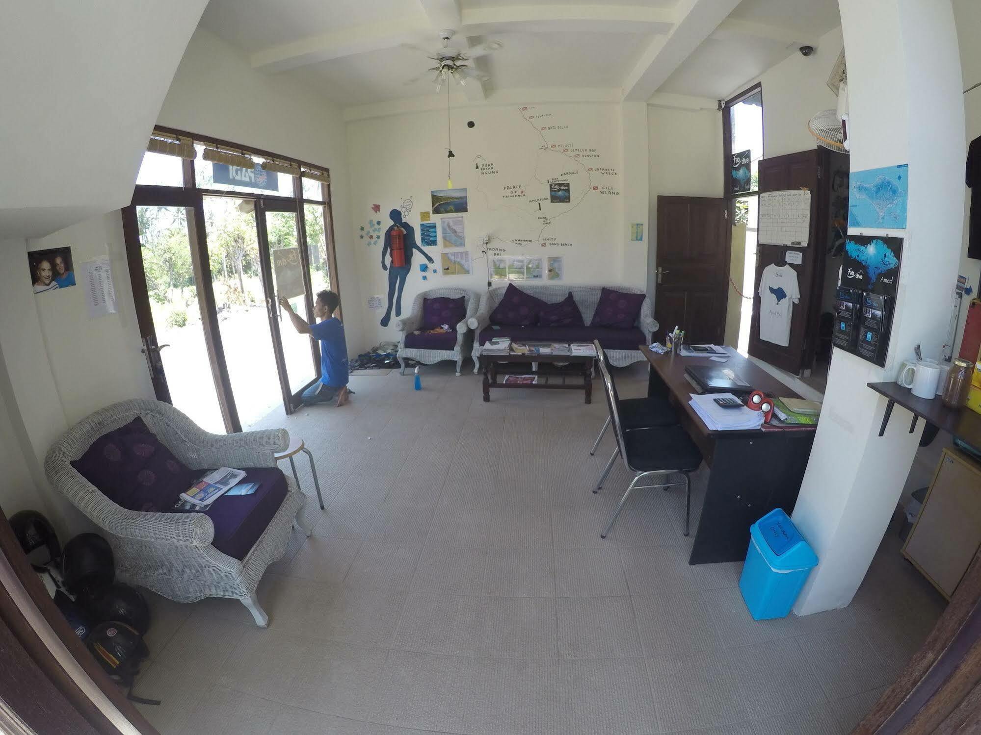 Albergue Bali Fab Dive Center Amed Exterior foto